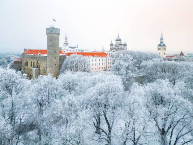 Talvine Hirvepark ja Toompea
